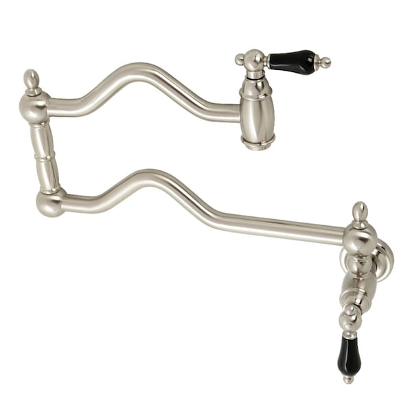 KS2108PKL Duchess Wall Mount Pot Filler, Brushed Nickel